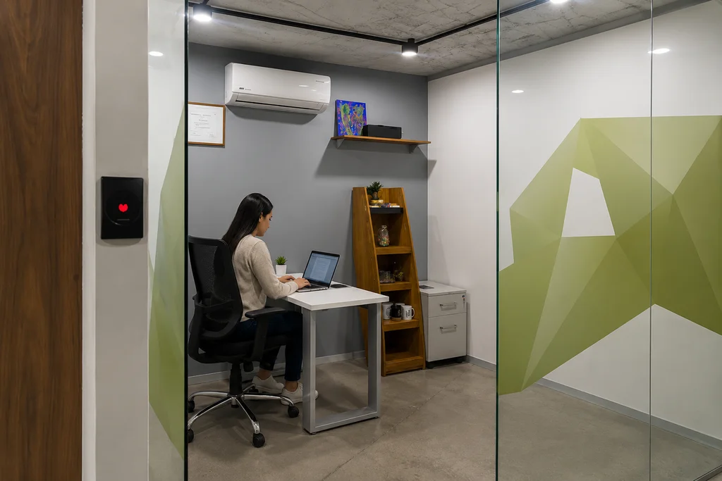 Privacidad y espacios diseñados para tu comodidad en oficinas en Querétaro